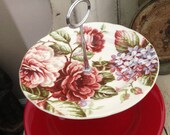 2 tier cake stand, great for serving your favorite dessert or make it as center piece, gift and or home decor