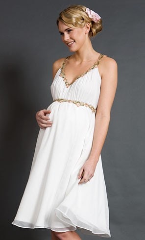 2013 summer generous pregnant woman wedding dress short Knee Length Maternity Wedding Dresses gown