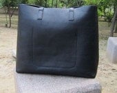 Shopping bag/ Handmade cow leather tote/woman's bag/shoulder bag/briefcase/messenger bag/leather bag/handmade bag/