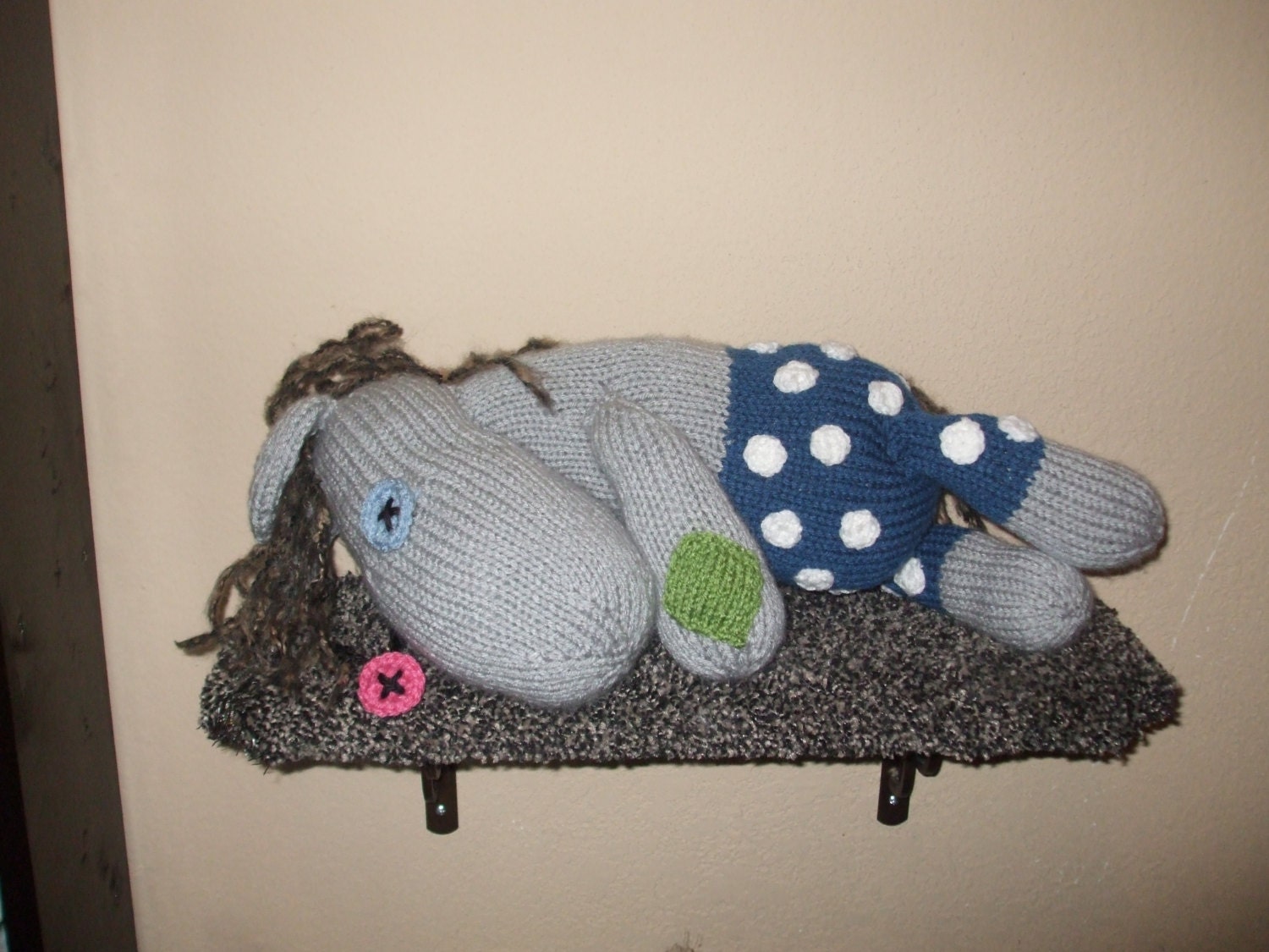Knitted Smarty Pants Doll