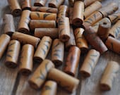 100 Pieces Wood Bead, Vintage Wood Jewelry Connector