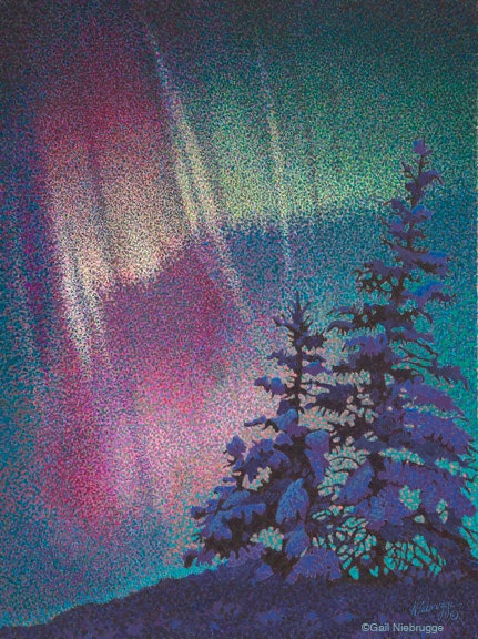 Art print of Northern Lights