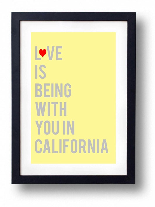 Yellow Quote Art-Quote Prints-Inspirational Quote-Floral Art- Colorful Wall Decor-INSTANT DOWNLOAD-Love Is Being with You-