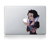 Snow White -- Mac Decal Mac Sticker Macbook Decals Macbook Stickers  Vinyl Decal for Apple Laptop Macbook Pro / Macbook Air / iPad