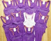 10 Bridesmaid Tank Top Shirts. Bride, Maid of Honor, Matron of Honor. Wedding Bridal Party Shirts. Bachelorette Party.