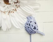 Lilac Filigree Bird Hook / Customize Color / Metal Wall Decor / Shabby Chic / Towel Hook / Wall Hanging / For the Home / Garden Decor