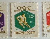 1960 Squaw Valley Postage Stamps