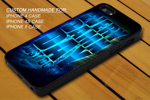 Nike Every Damn Day Just Do It - iPhone 4 / 4s or iPhone 5 Case - Hard Case Print - Black or White Case - Please leave message