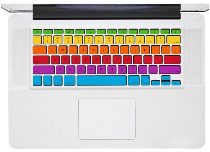 Macbook Keyboard decal Macbook Decals Macbook Stickers Macbook Pro decals Macbook Air decals Vinyl decal for Apple Mac iPad iPhone