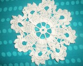 Circular Crocheted Doily