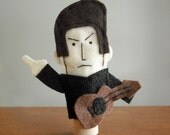 Johnny Cash Finger Puppet
