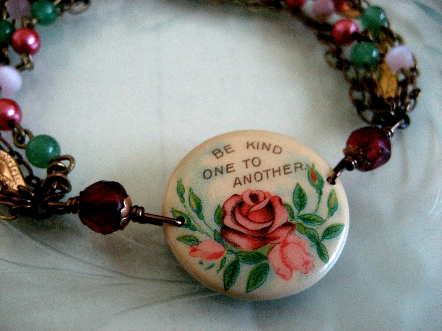 be kind to one another bracelet