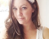 Snow White Feather Fascinator Headband
