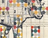 Original Collage : Bull