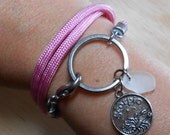 Sea Glass Wrap Bracelet - Nautical Ring Jewelry - TRAVELLER