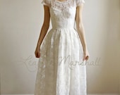 Ellie Long --2 Piece, Lace and Cotton Wedding Dress