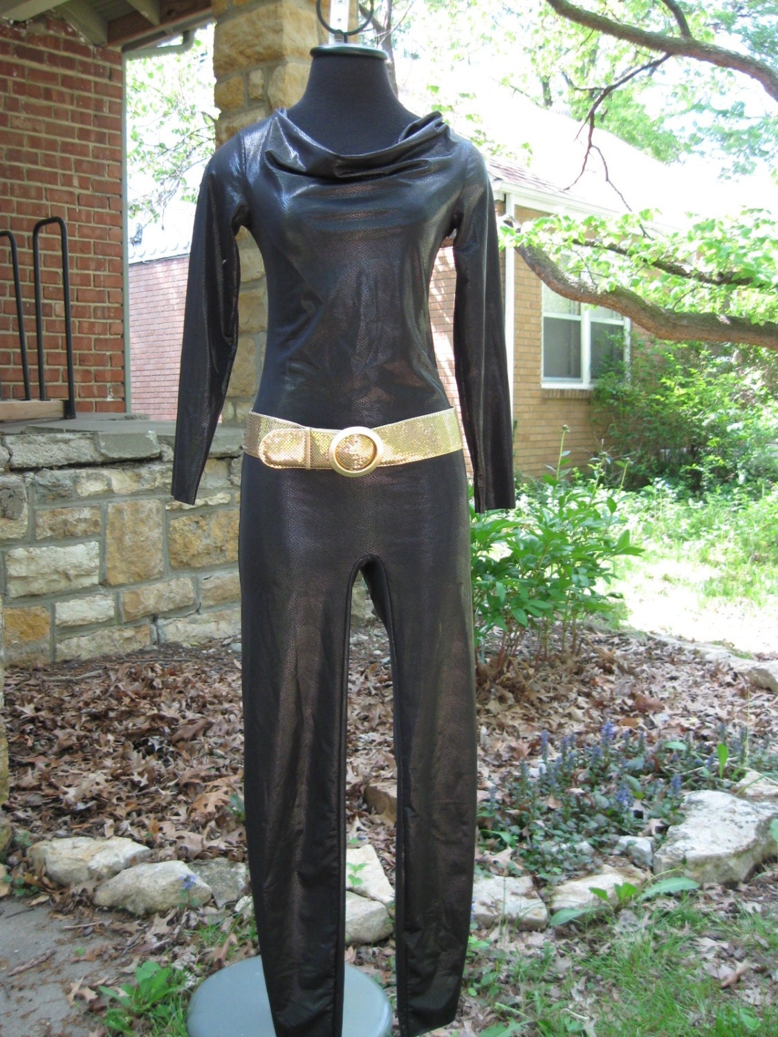 60's retro Catwoman costume Julie Newmar Lee Meriwether