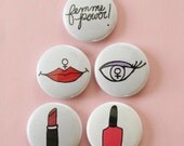 Femme Power Button Set in Glamour