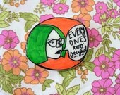 Ghost World Enid Brooch