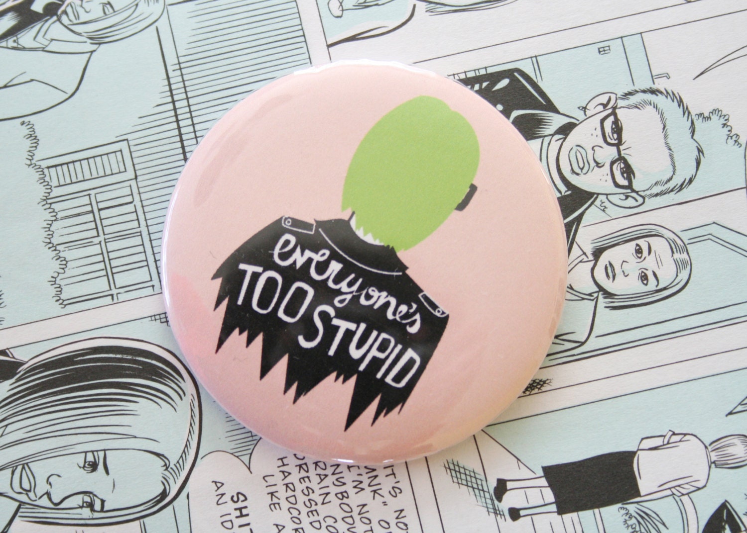 Ghost World Pocket Mirror