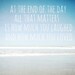 FREE SHIPPING - at the end of the day all that matters- beach, blue, sky, ocean, summer photo - typography, inspirational - 8x10 or 11x14
