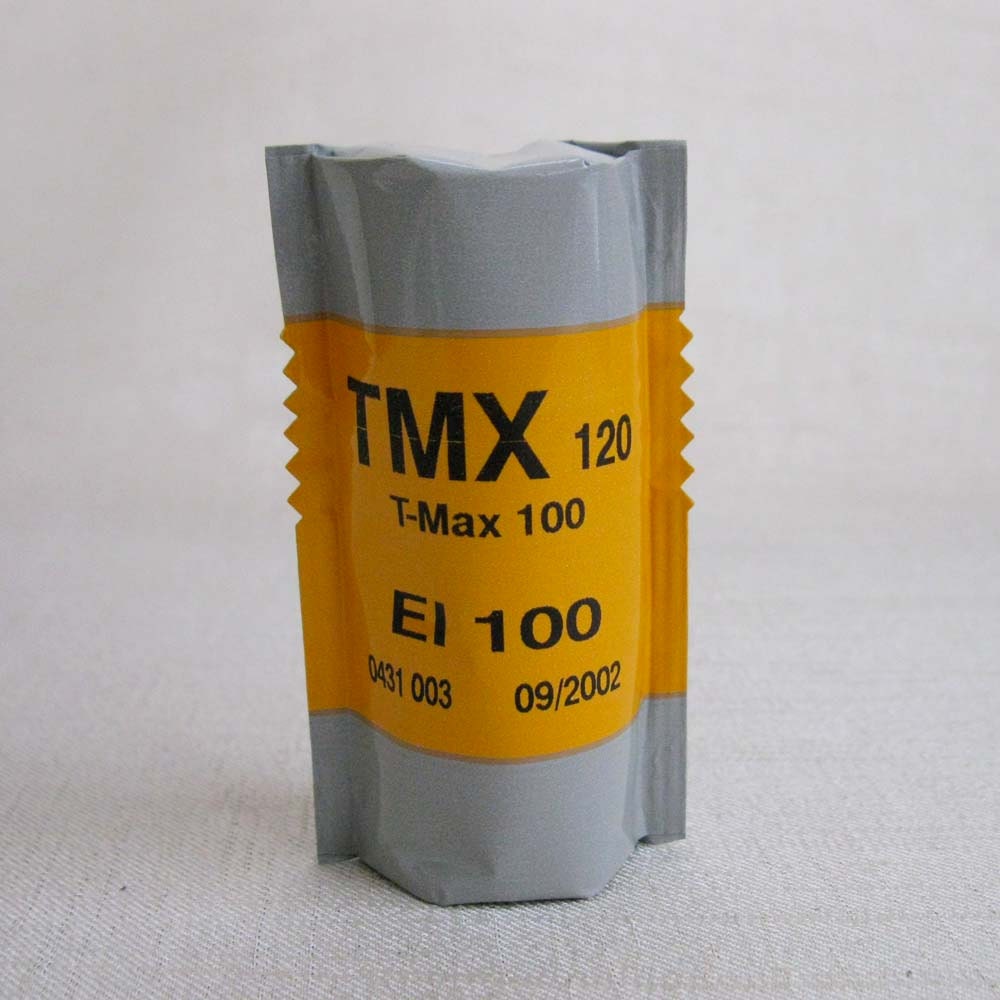Expired Photography Film: 1 Roll 120 Kodak TMAX Black and White Negative Film, 100 ASA Speed Film, Sealed in Original Package