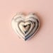 sweetheart - vintage heart trinket box, mirror compact, ring box