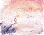 Mountain top - original painting