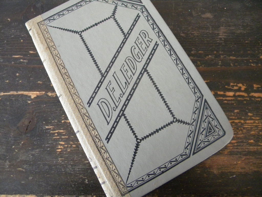 1947 Ledger Book from Lumber Company