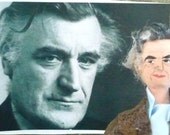 Ted Hughes Miniature Art Doll Author Collectibles