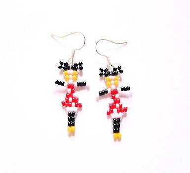 Disney Mouseketeer Earrings Mickey Mouse Club Inspired