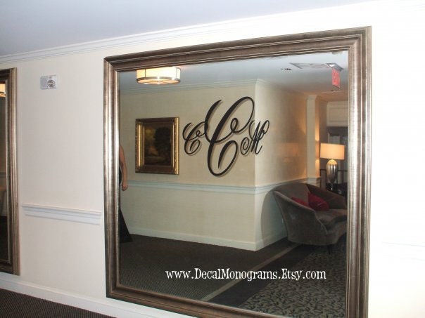 12" Personalized Vinyl Monogram