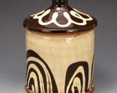 Coffee Jar / Sugar Jar / Red ware / Handmade Ceramics