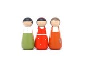 Gifts Babys & Kids Toys Wooden // The Wysocki Sisters // Natural Wooden Dolls Wooden Toys Little People Waldorf