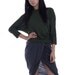 3 Day Sale - 3/4 Sleeve Everyday Crew Blouse Womens Clothing Tops