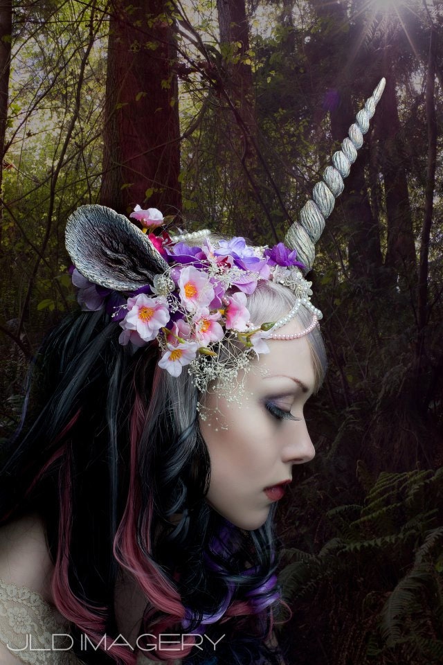 Customizable Unicorn or Narwhal Horn