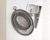 antique picture frames / set of two