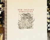 New Orleans Unmasqued , Blank Book Journal/Sketchbook