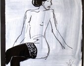 Lingerie Nude 3 by Gretchen Kelly