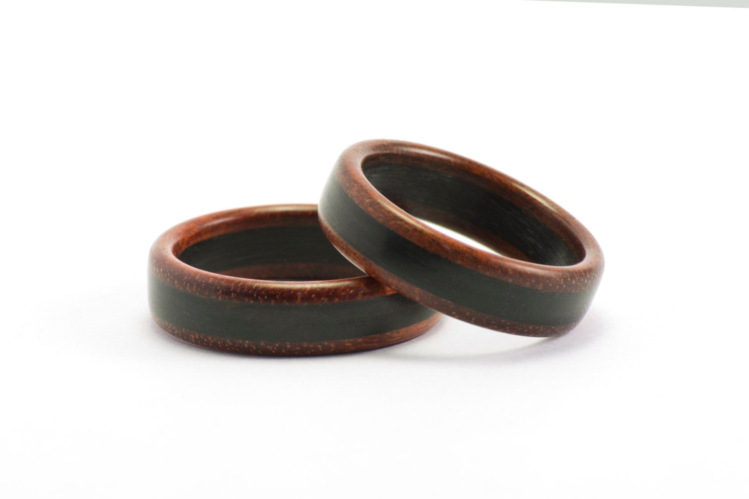 Wooden Rings, A Pair in Any Style