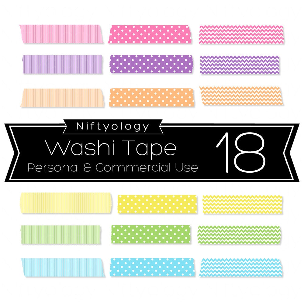 INSTANT DOWNLOAD - Digital Washi Tape - Easter - Use for Blogs, Party Printables, Scrapbooking and more