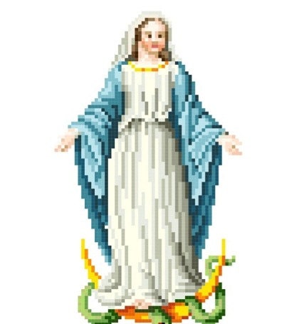 Resurrection. Cross stitch pattern. Instant download.
