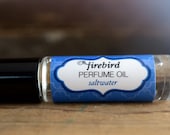 Saltwater Perfume Oil - Ocean Water, Salt Air, Driftwood - Roll On Perfume