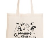Drawing Club - tote bag