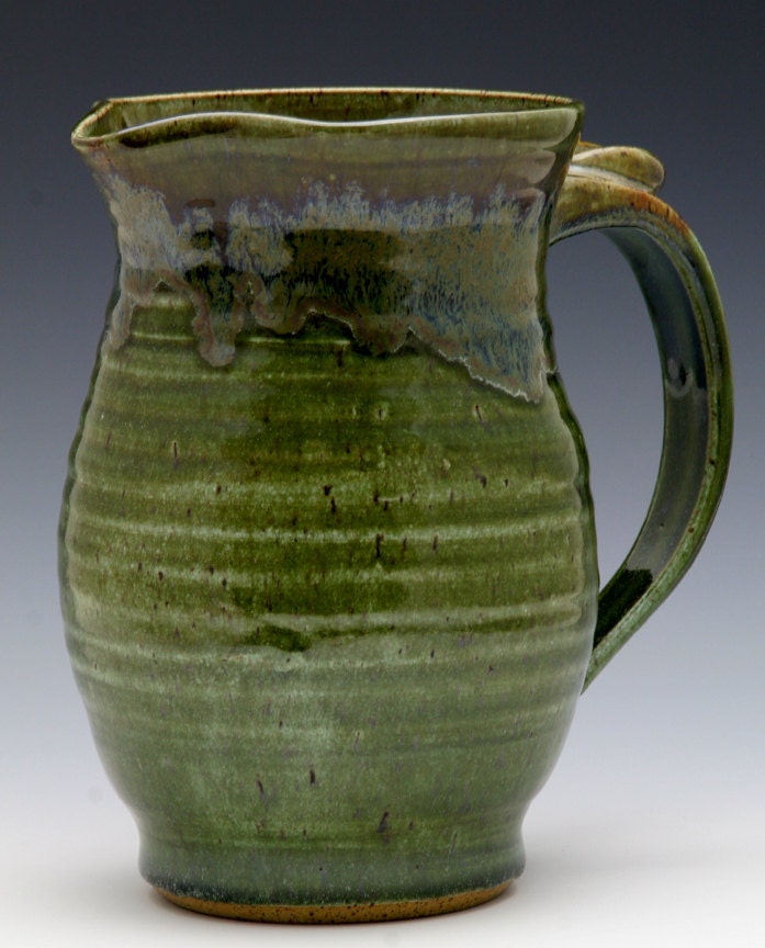 Medium Pitcher in Dark Forest Gold