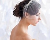 Mini tulle birdcage veil - Ready to ship