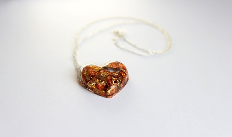 Full of love -  heart shaped necklace