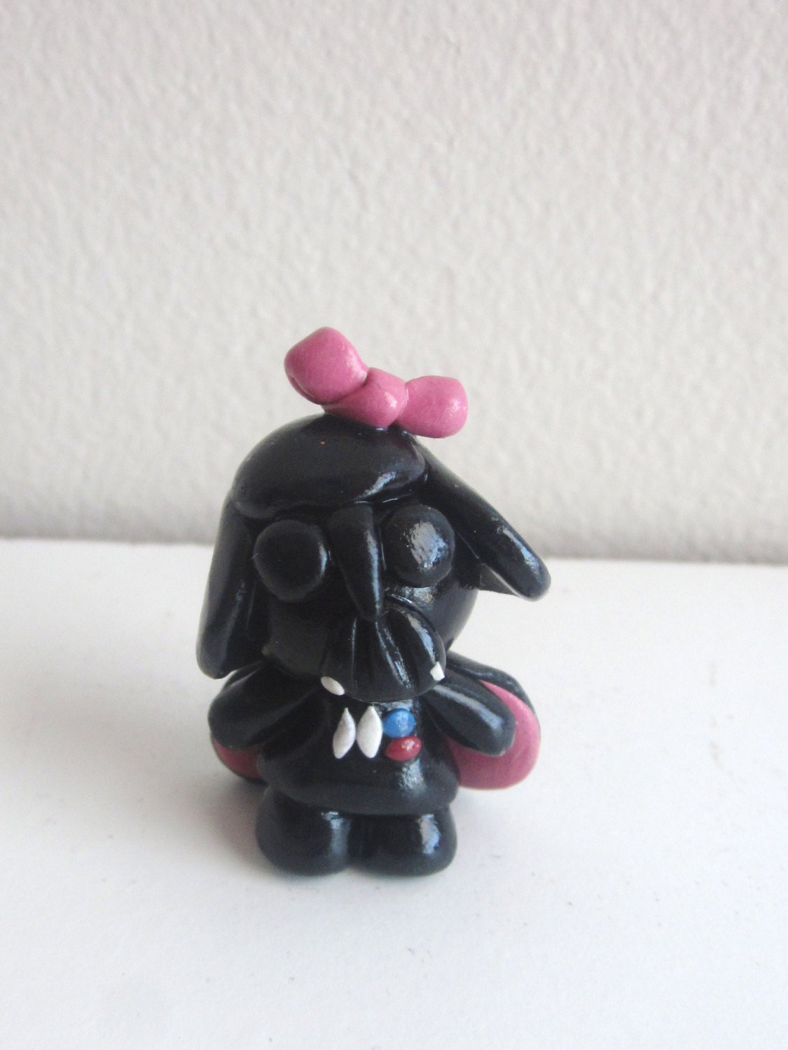 SALE Little Miss Vader Polymer Clay Figurine