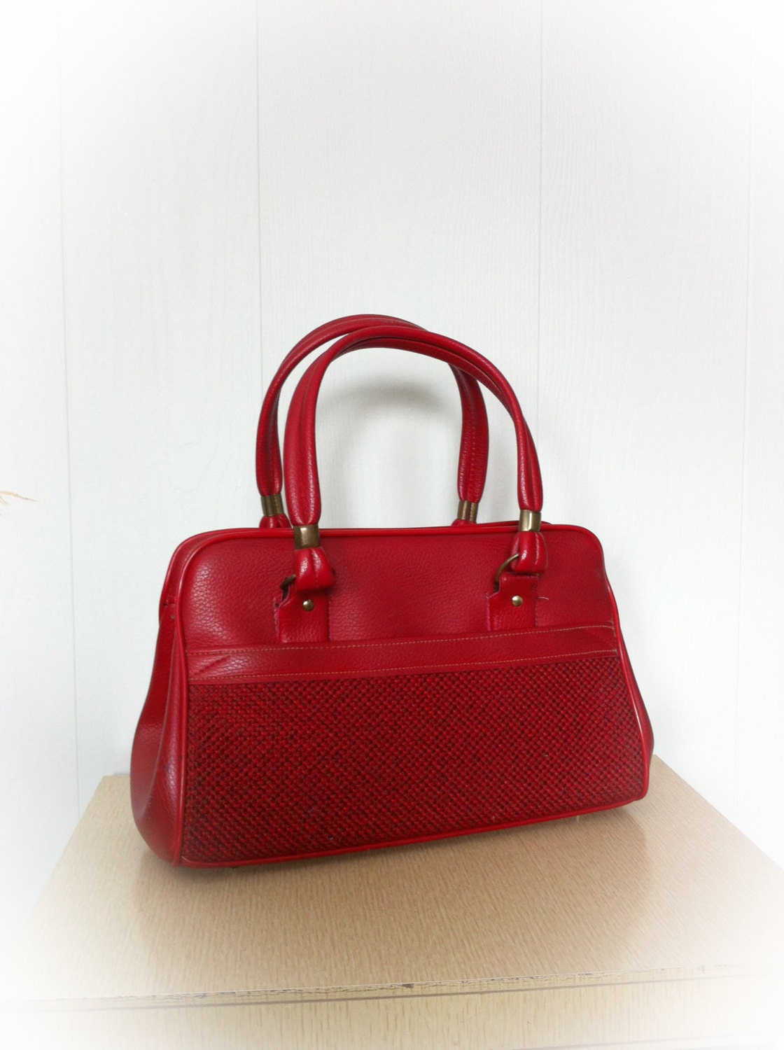 Vintage 1960s Red Purse
