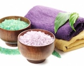 Bath Salts -  Gift Sets - Total 16 oz. - Eucalyptus Spearmint 8 oz. - Lavender 8 oz. -  Essential Oils -  Aromatherapy - Bath And Beauty